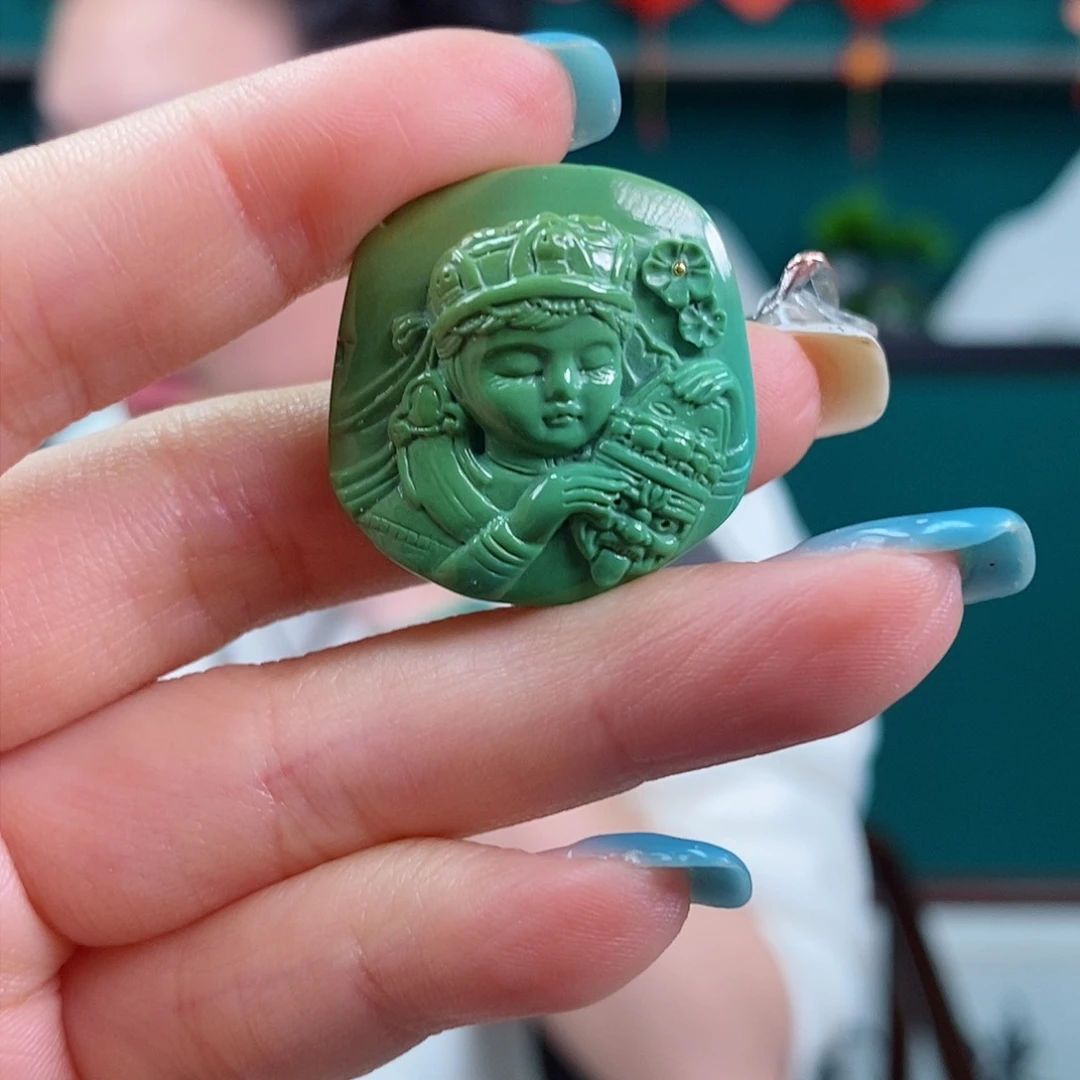 绿松石珠宝奇石未镶嵌