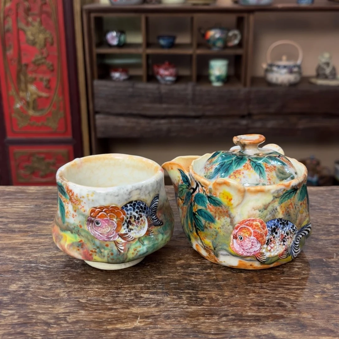 槐***媚景德镇纯手工手绘陶瓷