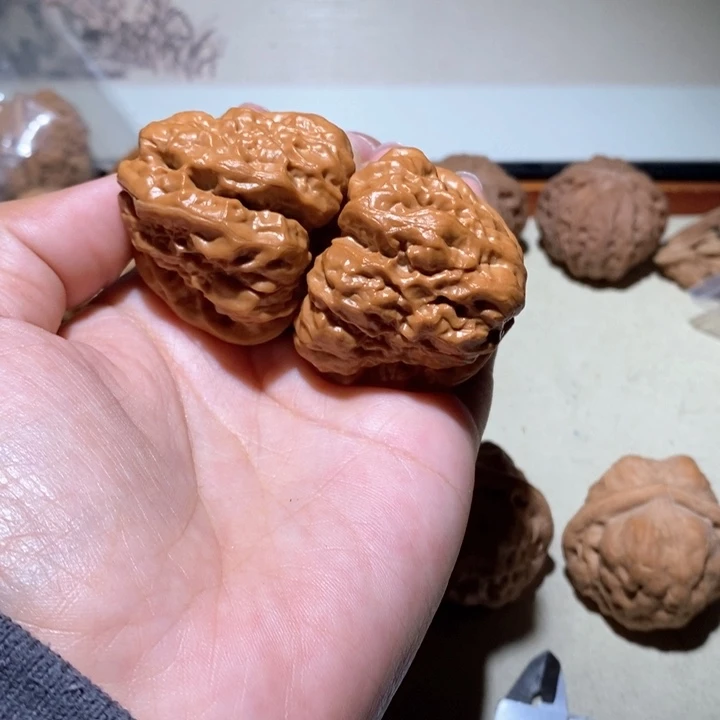 吊坠文玩核桃43蛤蟆头