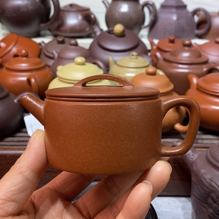 紫砂茶壶微瑕处理120cc