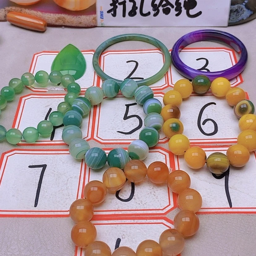 【闪购商品】玛瑙/玉髓未镶嵌珠宝半成品曹*