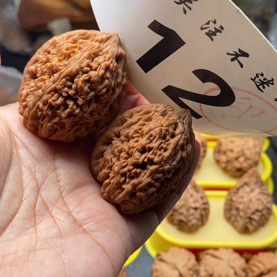 把件文玩核桃37全品大蒜货头