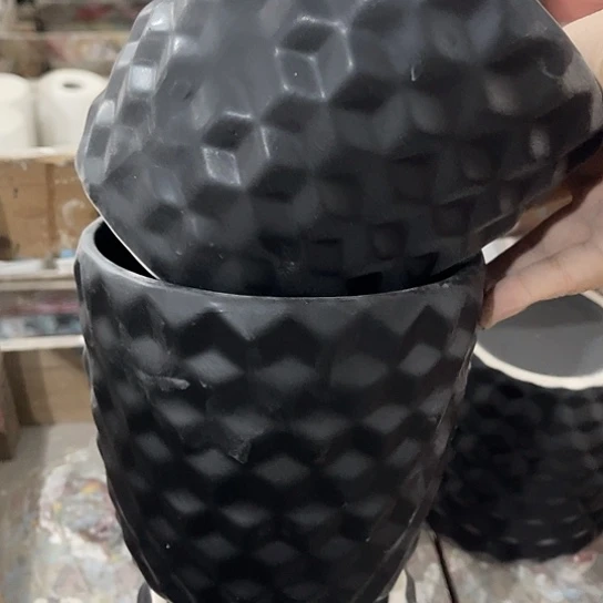 多肉绿植陶瓷花盆9.9花盆有孔