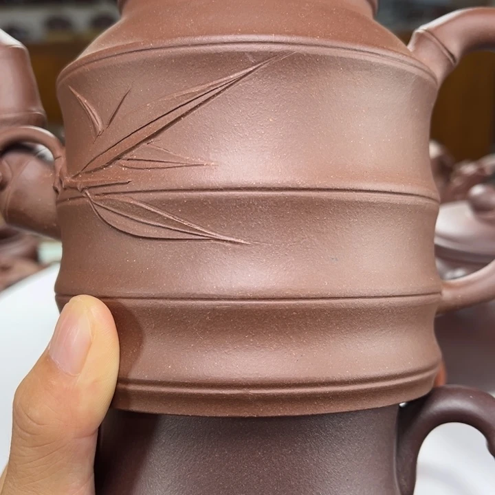 茶壶紫砂紫砂花茶