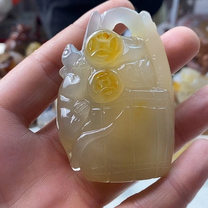玛瑙/玉髓未镶嵌颈饰