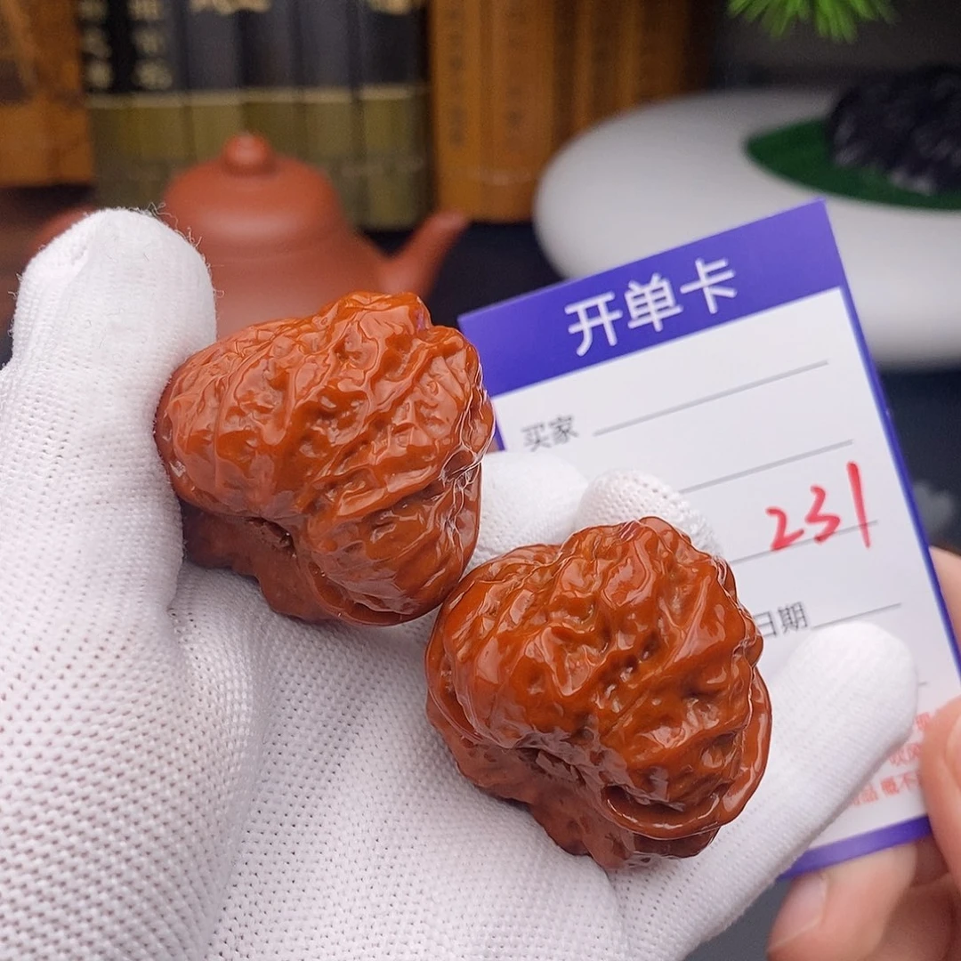 文玩核桃把件39蛤蟆头231