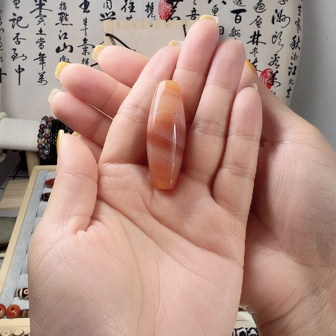 玛瑙/玉髓颈饰合金记*笑