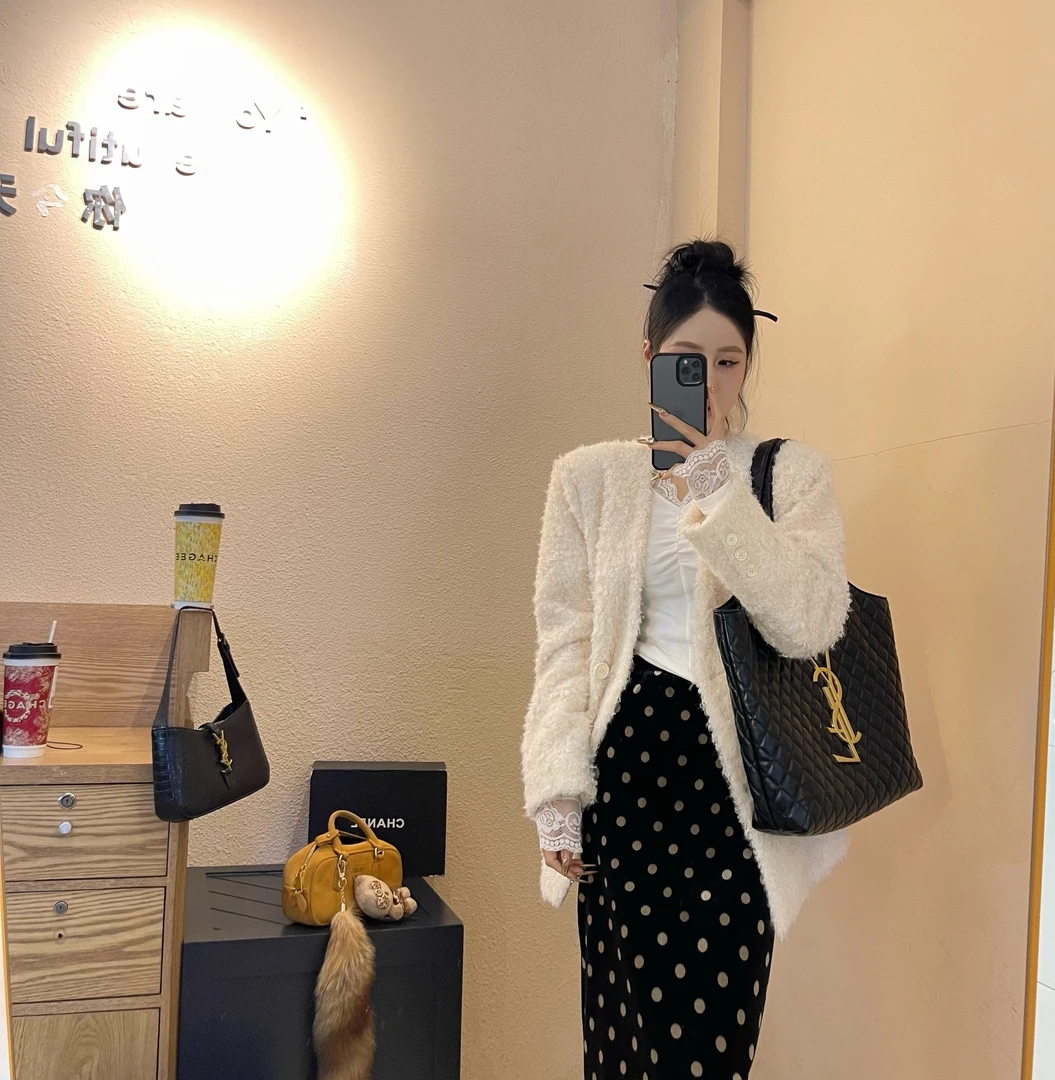 韩版chic高级感气质轻奢加棉外套冬季新款显瘦百搭小众复古洋气