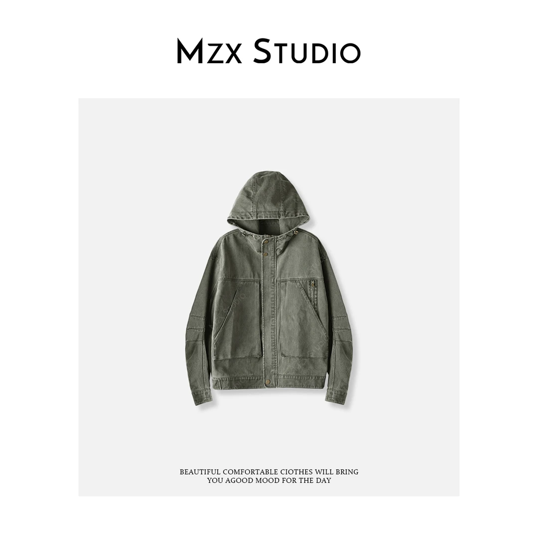 MZX 秋季原创纯棉高克重外套上衣 WT10096-R