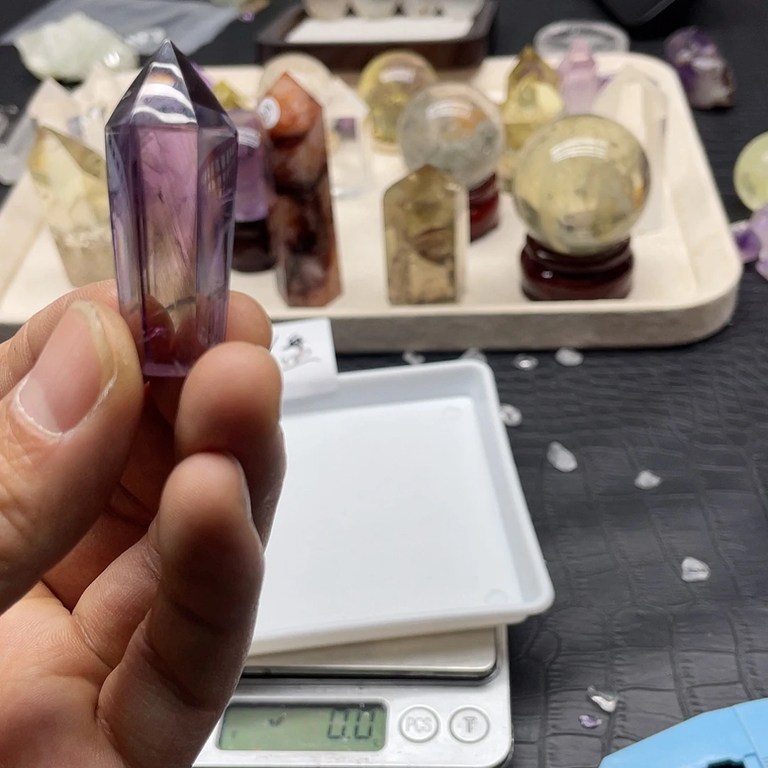 水晶未镶嵌珠宝半成品65