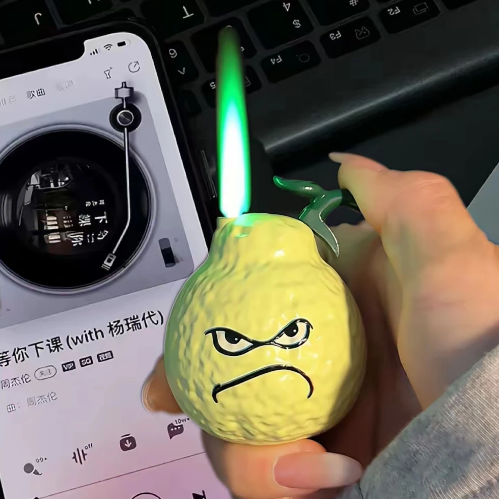 搞怪窝瓜防风打火机稀奇古怪的生日礼物送女生送闺蜜送男友奇特