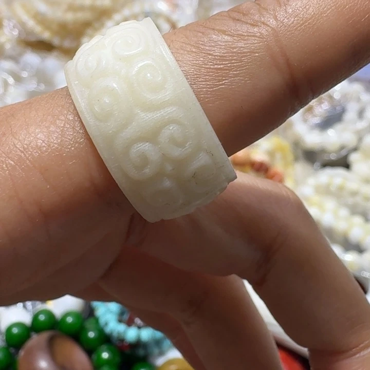 大果紫檀（缅甸花梨）独回文戒指