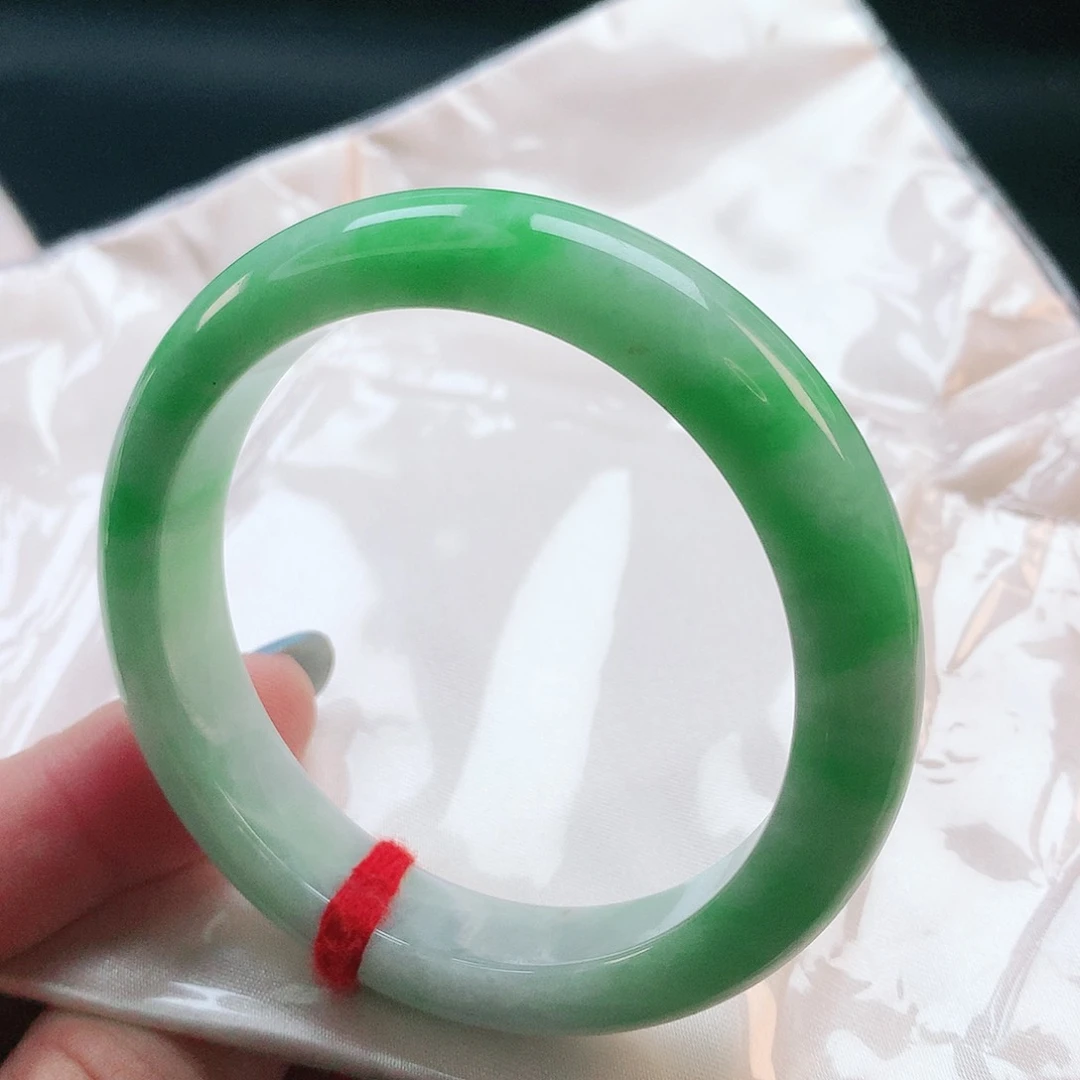 未镶嵌手镯翡翠正圈2573