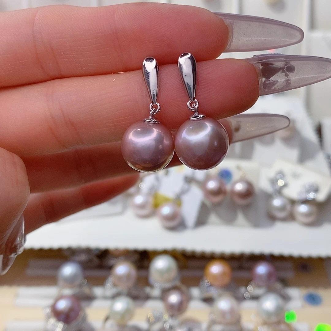 未镶嵌淡水珍珠耳饰