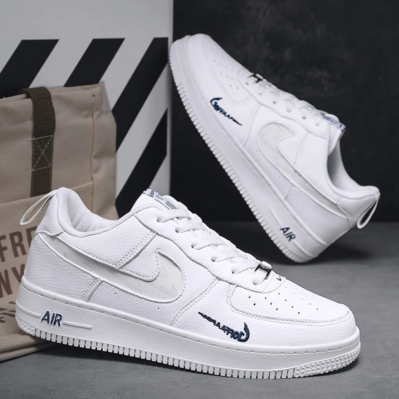 Nike耐克联名XBXQ男鞋夏季耐穿舒适空军一号官方低帮潮流百搭板鞋