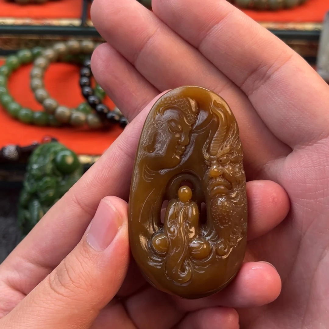 和田玉手链未镶嵌এ**哈