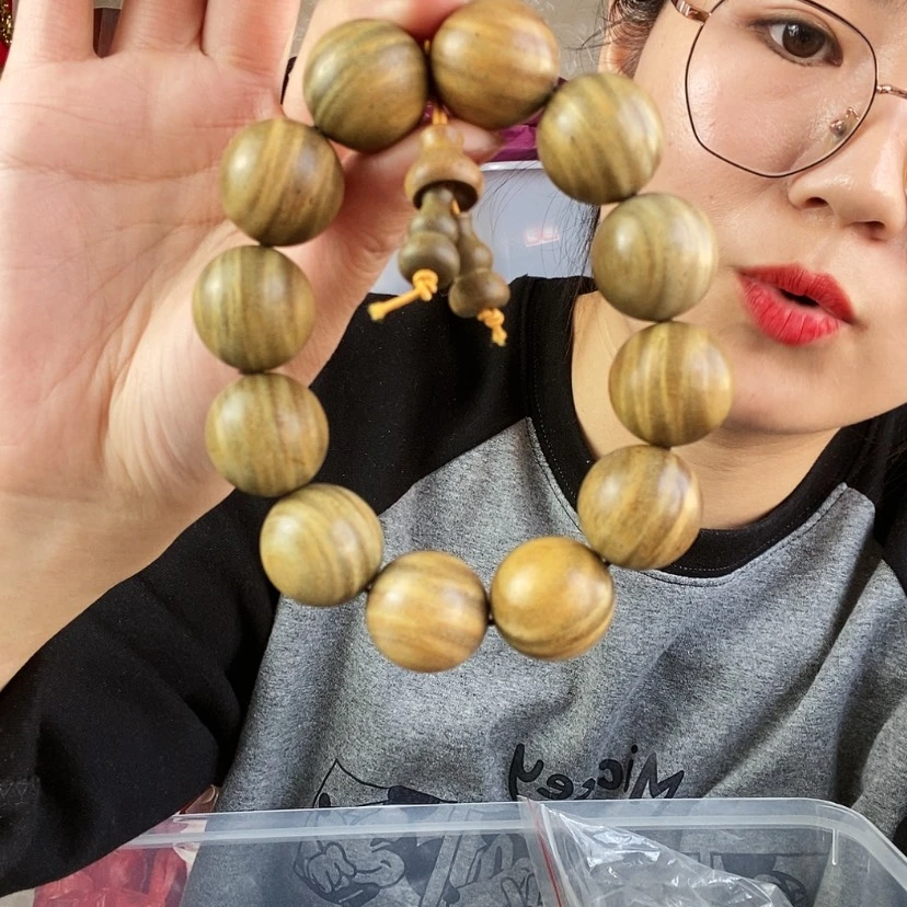 【闪购商品】东非黑黄檀（紫光檀）绿檀2.0水波