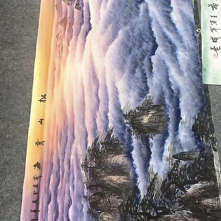 国画国画作品手绘