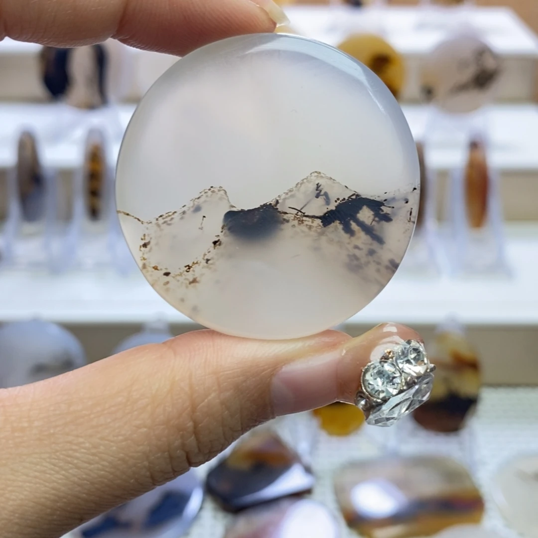 玛瑙/玉髓未镶嵌吊坠(不含链)