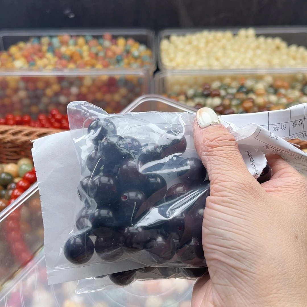 白玉菩提吊坠Z/14mm/50颗锅底微瑕