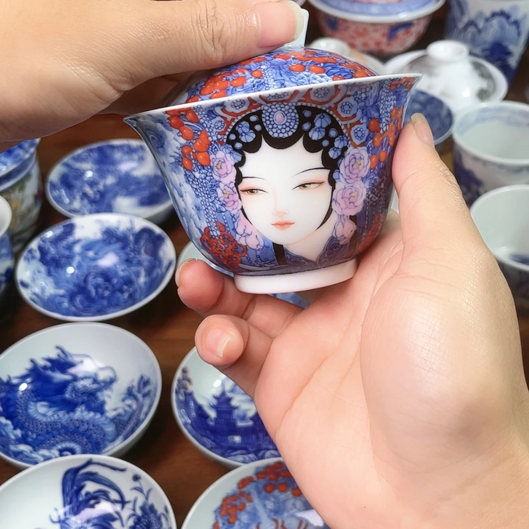 【闪购商品】杯*️***全手工手绘景德镇