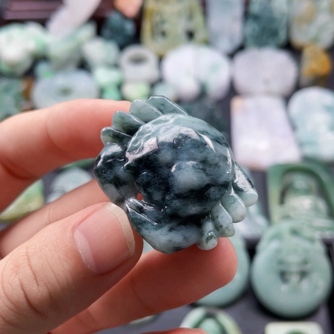 颈饰未镶嵌翡翠翡翠