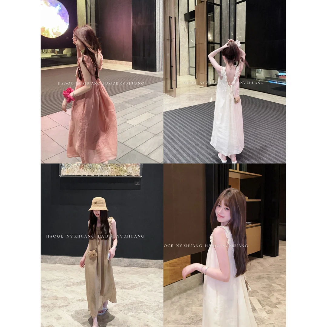 初·Chu●黛色未央HGX5LYQ2336A连衣裙预时尚甜美薄款宽松夏季版
