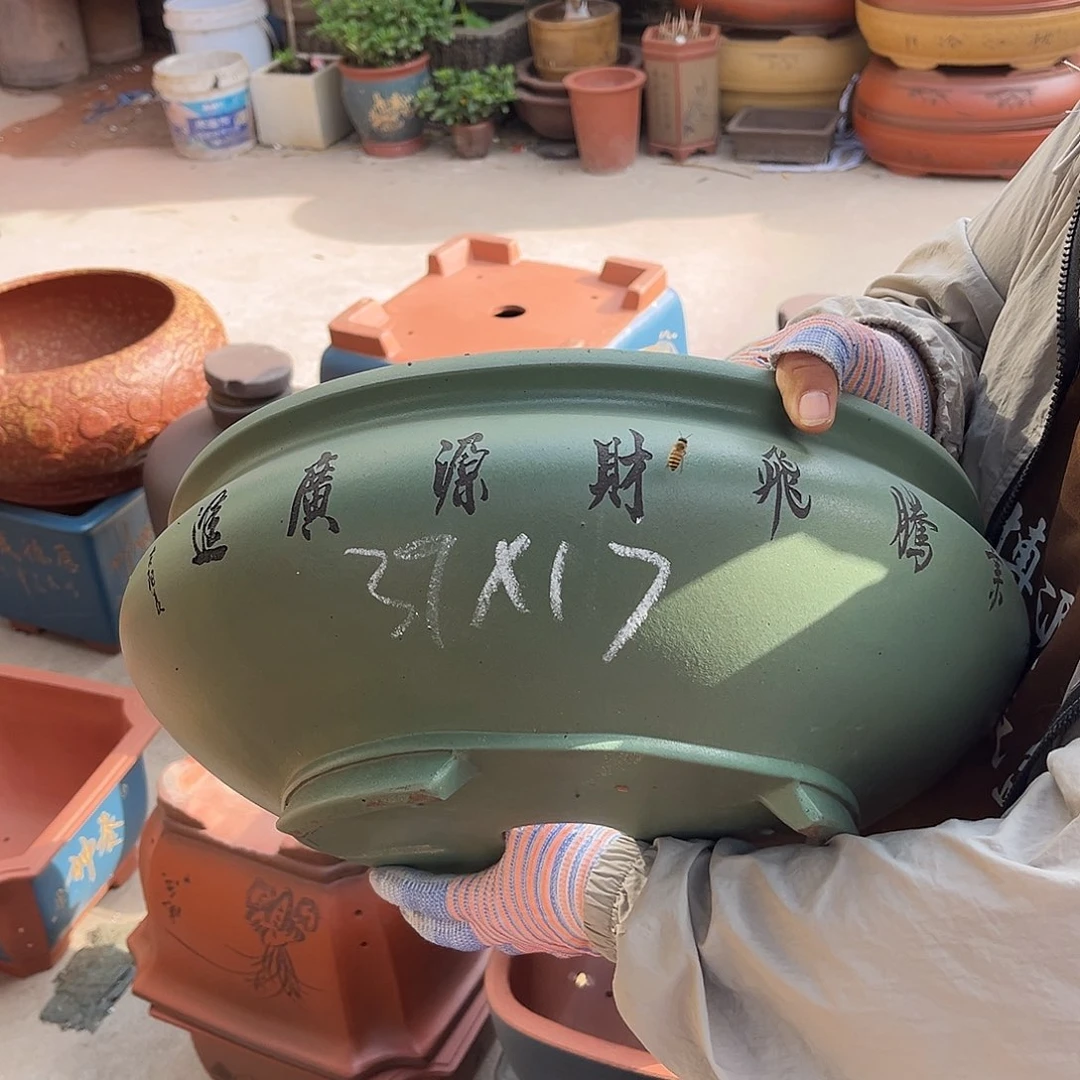 紫砂花盆盆景艺术