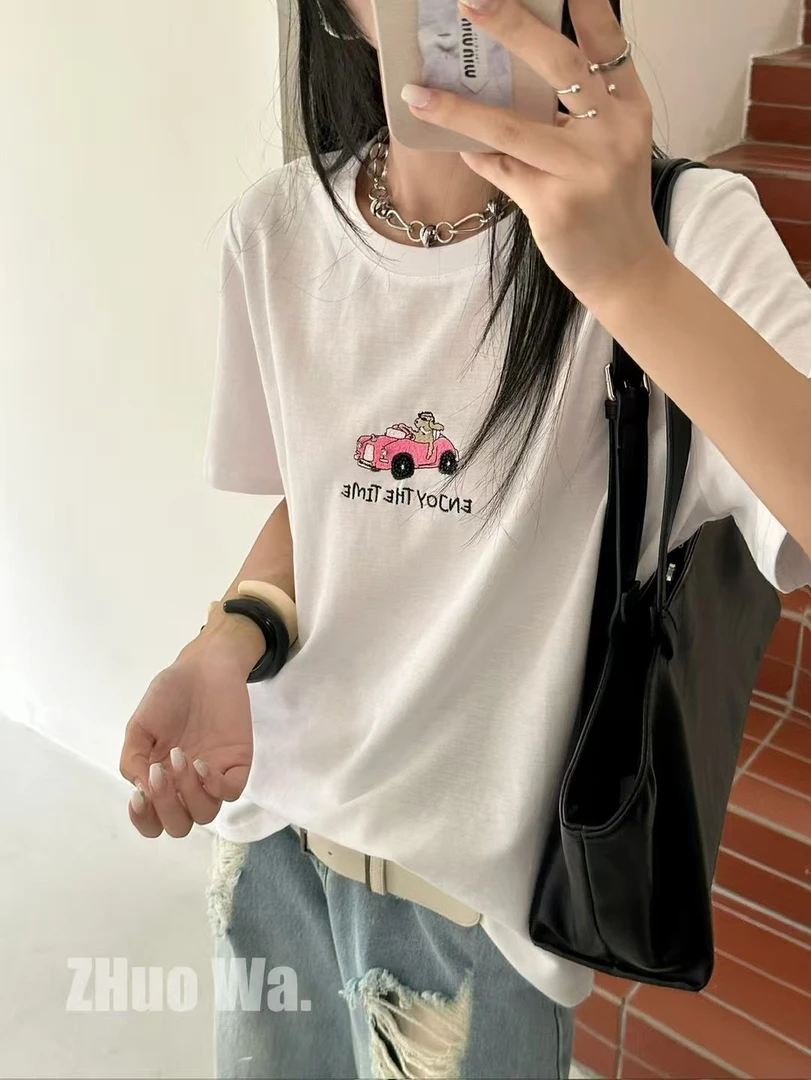 夏季新款百搭T恤2758卓娃