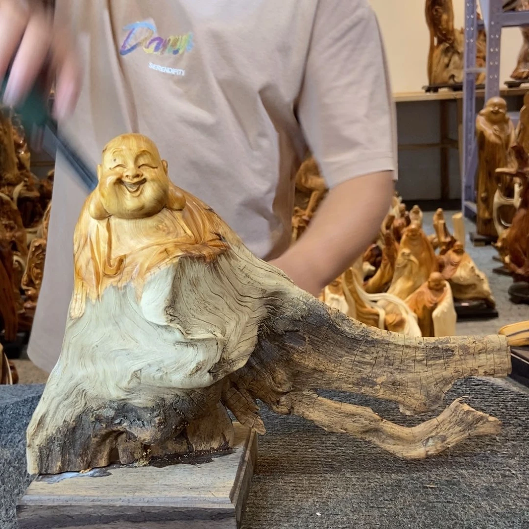 柏木（崖柏）太行崖柏根雕摆件