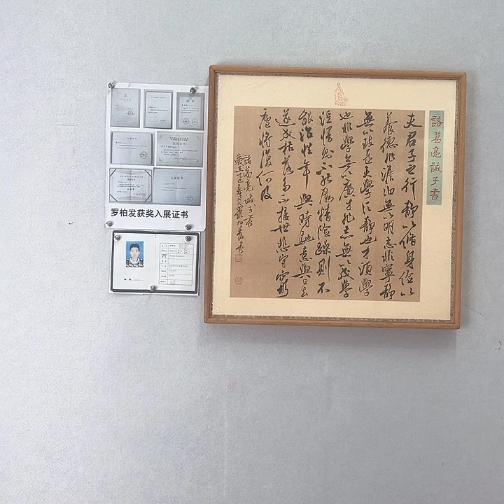 书法罗柏发老师作品