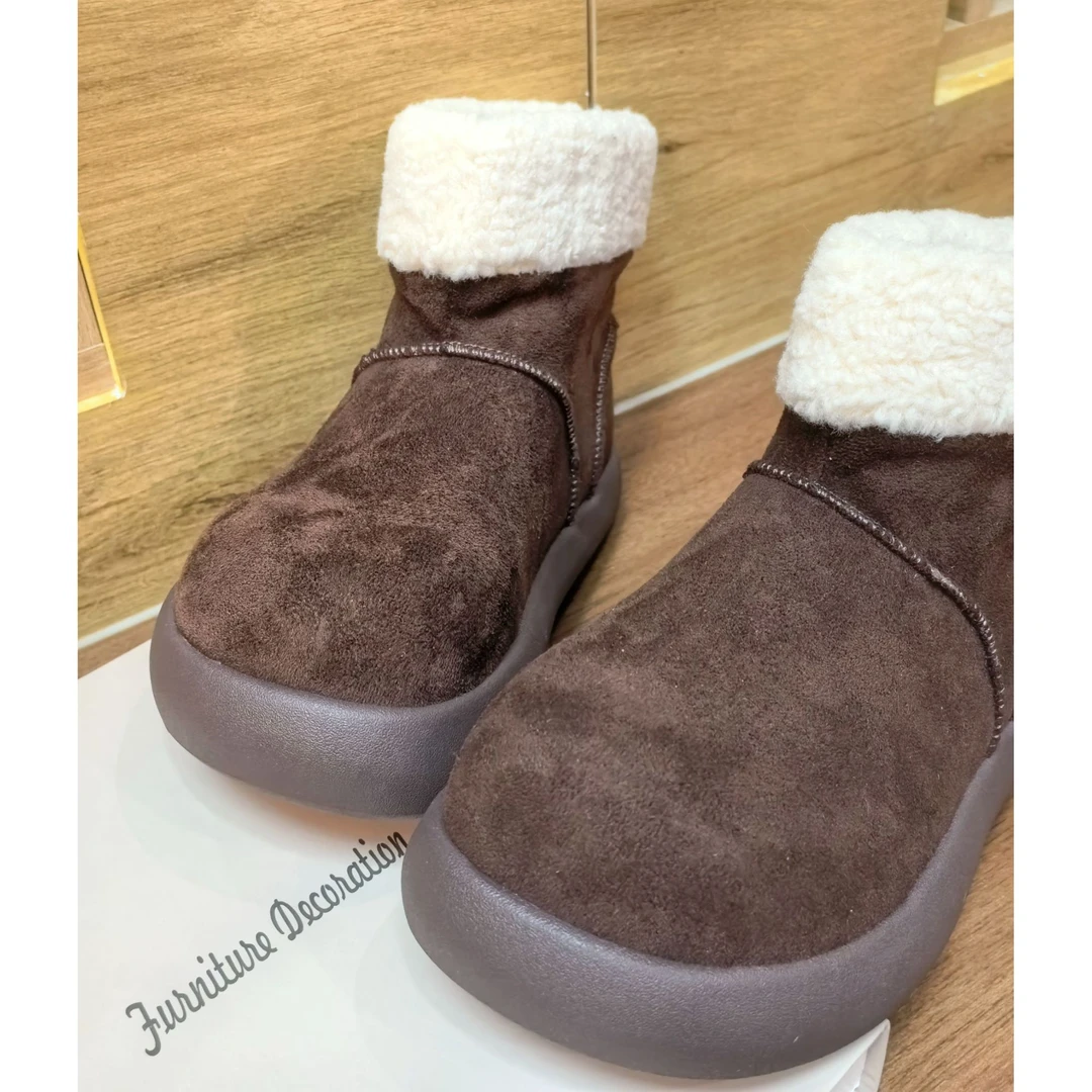 雪地靴 棕色 W22
