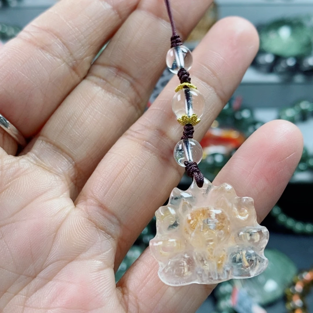 吊坠(不含链)水晶未镶嵌手机链