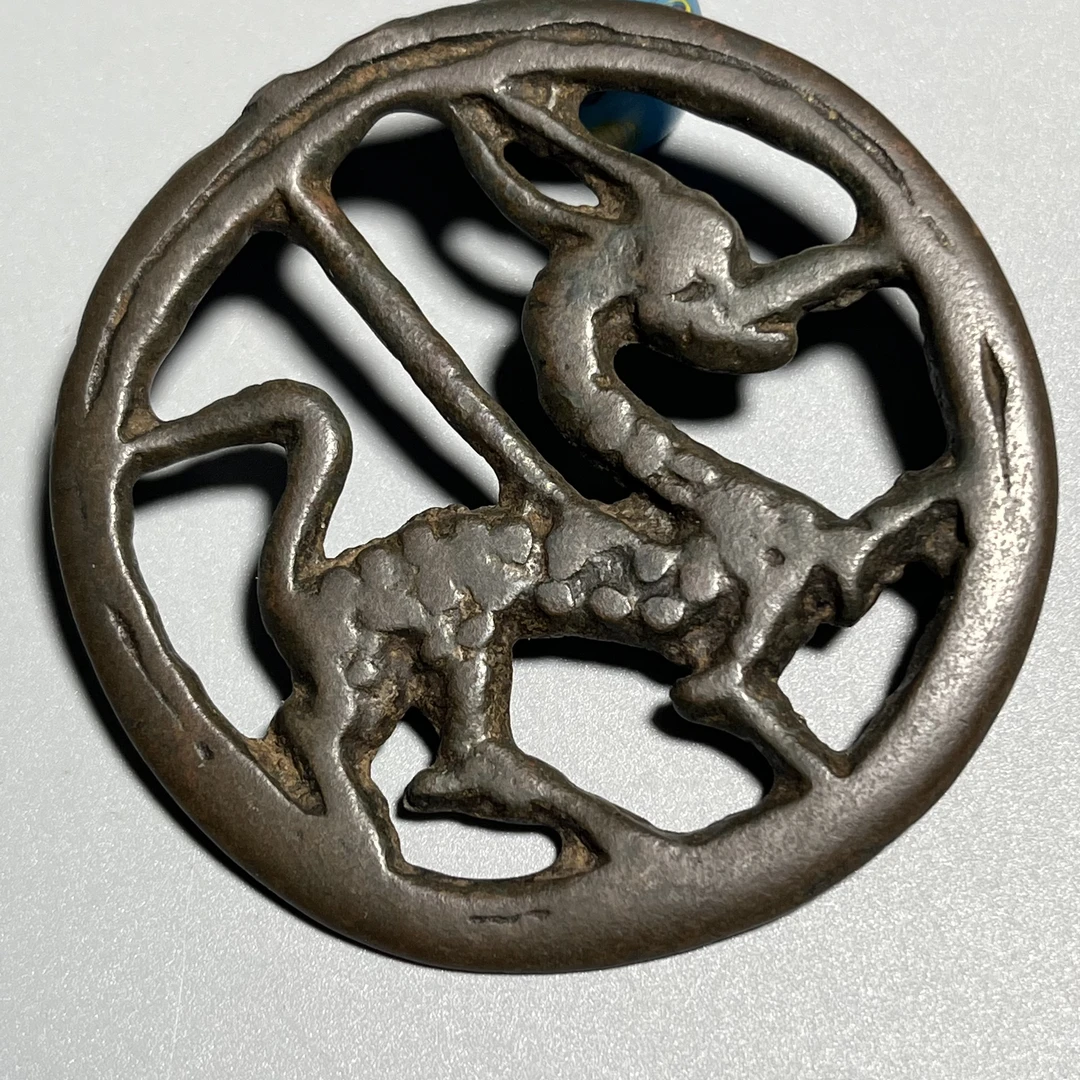 【藏传】[铜制]托甲瑞兽神龙