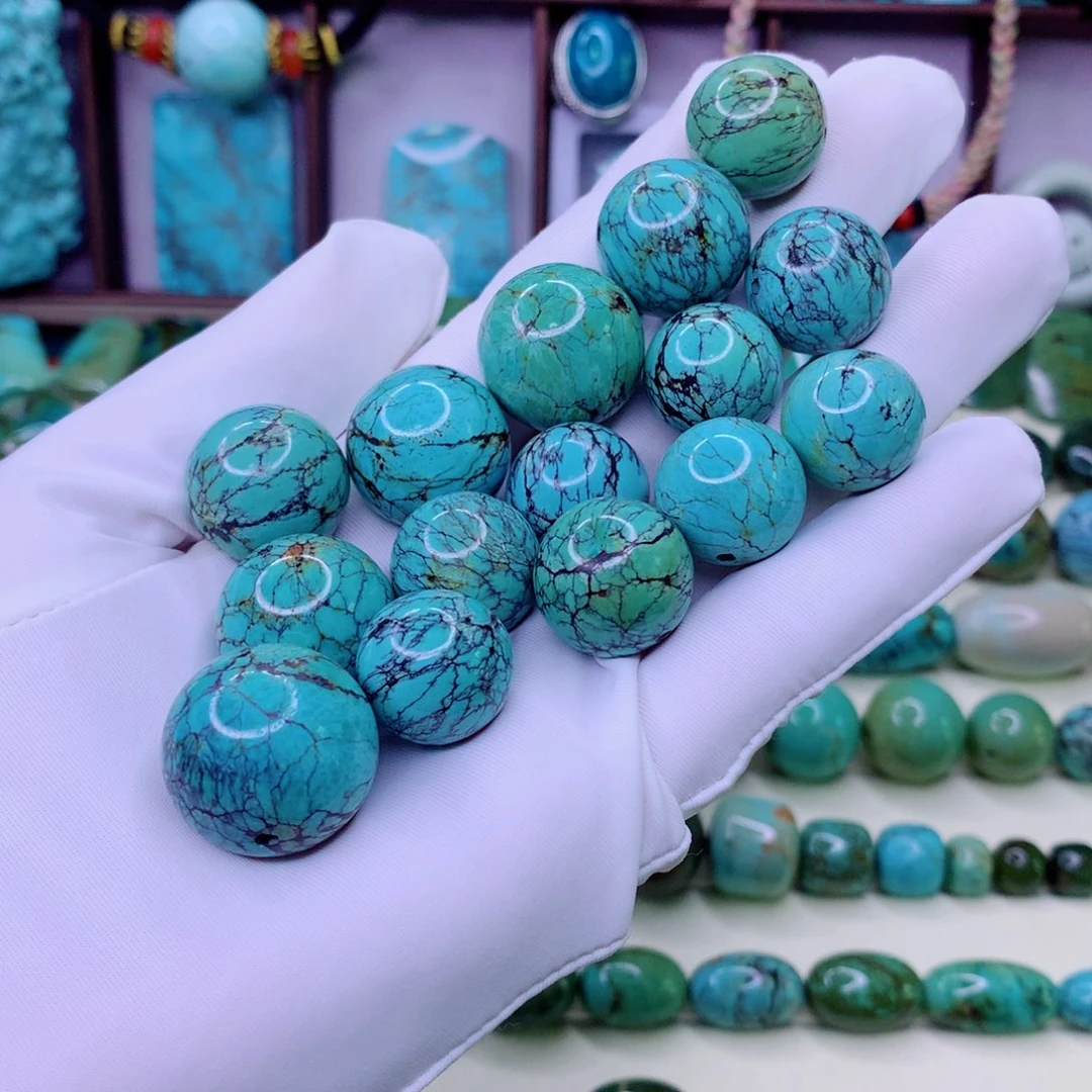 社***爷绿松石未镶嵌颈饰