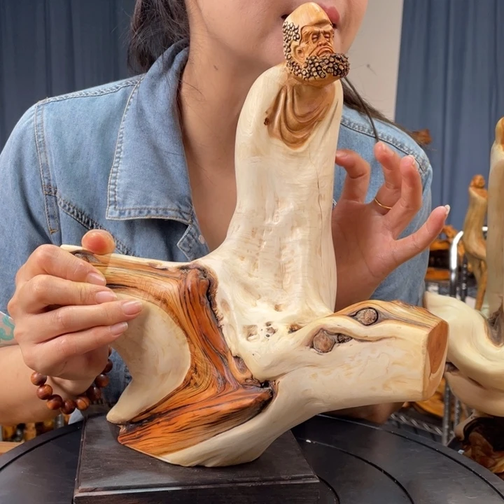 柏木（崖柏）随型摆件