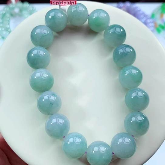 翡翠未镶嵌手链卡13