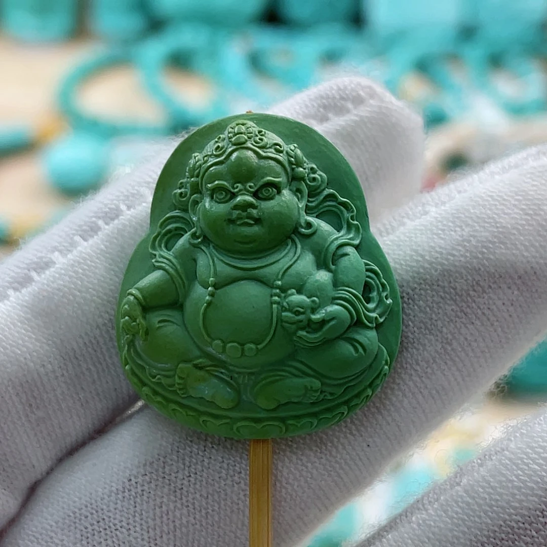 绿松石珠宝奇石未镶嵌