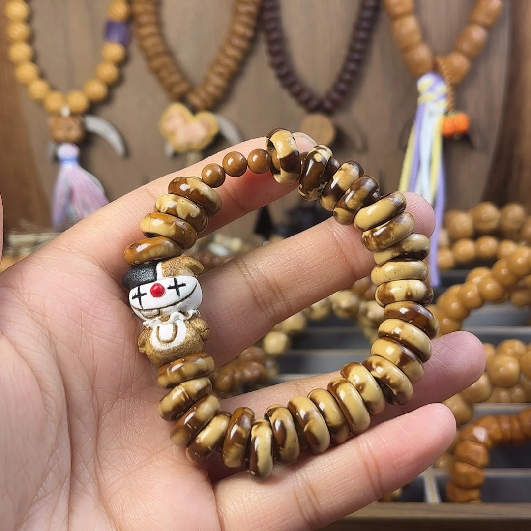 紫金鼠吊坠紫金鼠手串手持碗肠标题