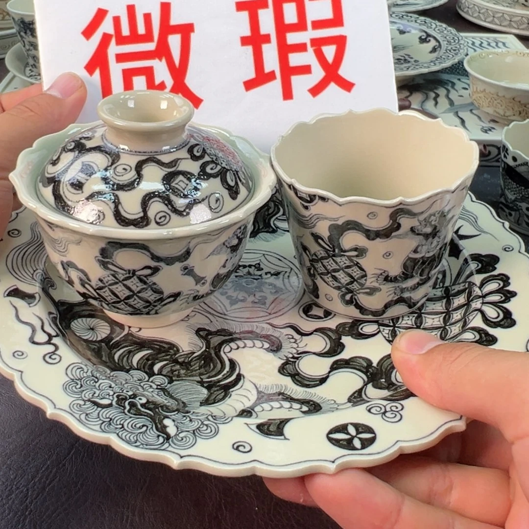 陶景德镇手工手绘陶瓷