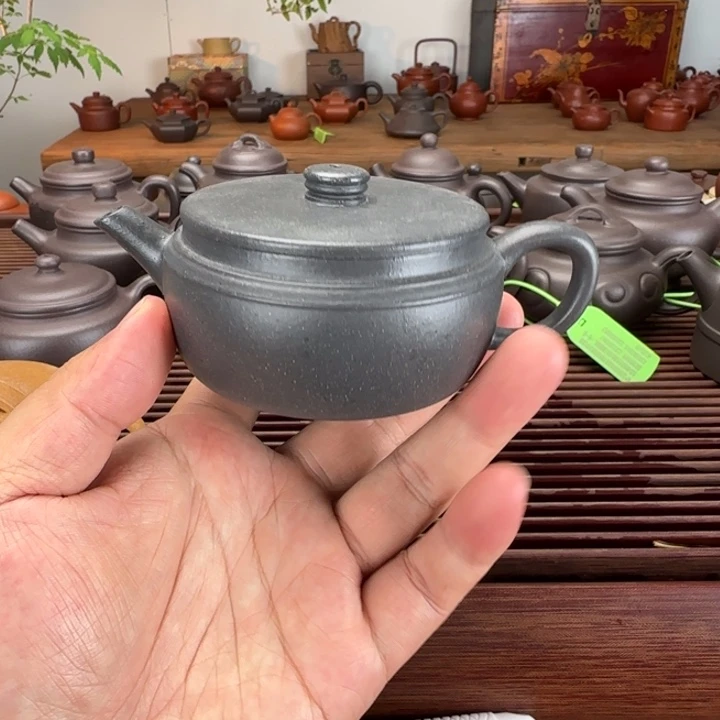 S***u茶壶紫砂青段微瑕
