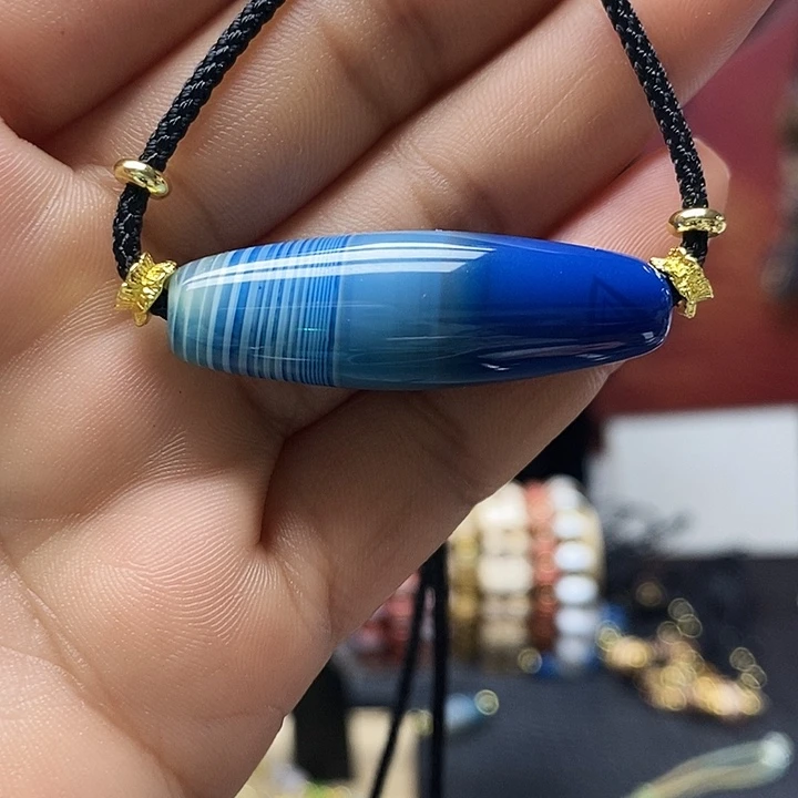 玛瑙/玉髓合金颈饰