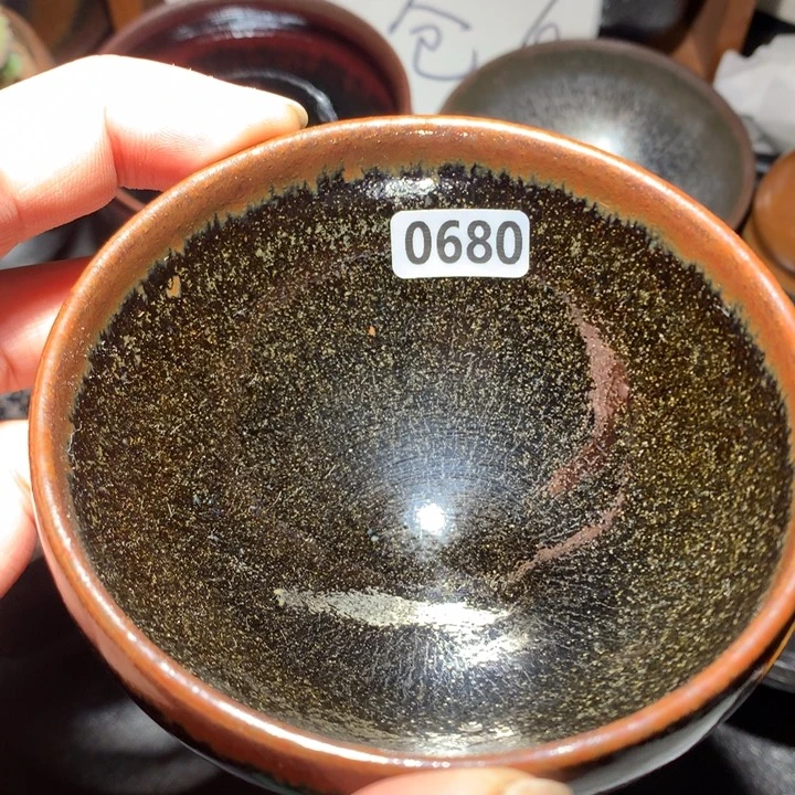 茶盏建窑建盏龙窑柴烧