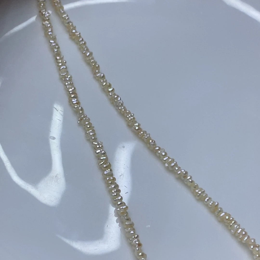 淡水珍珠银S925镶嵌颈饰