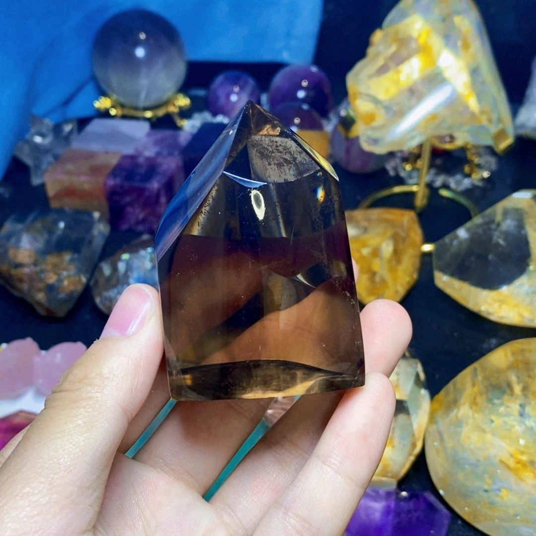 水晶珠宝半成品未镶嵌