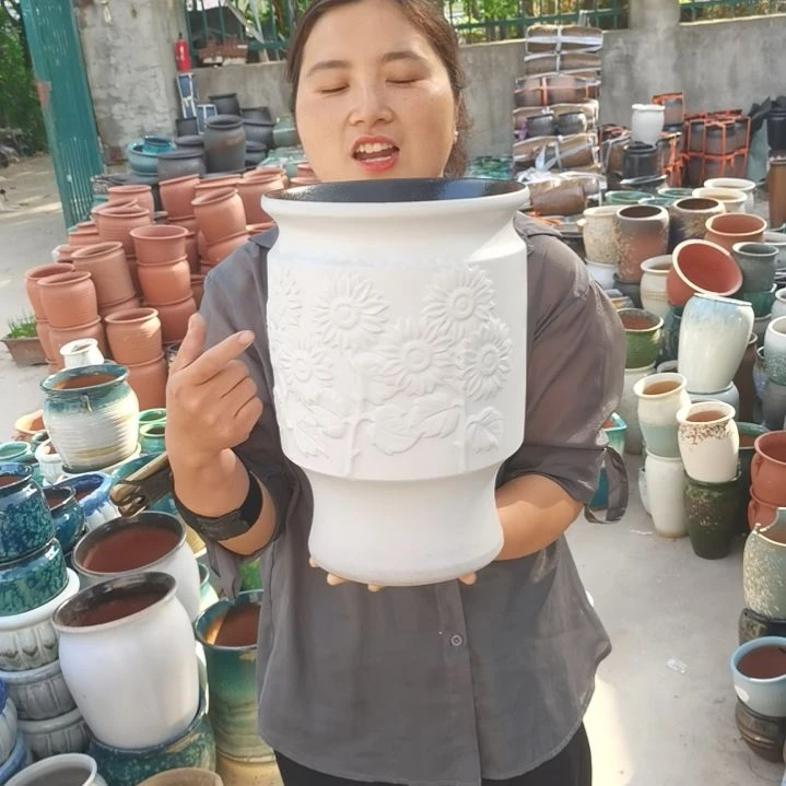 口22高32瑕疵底裂一个盆