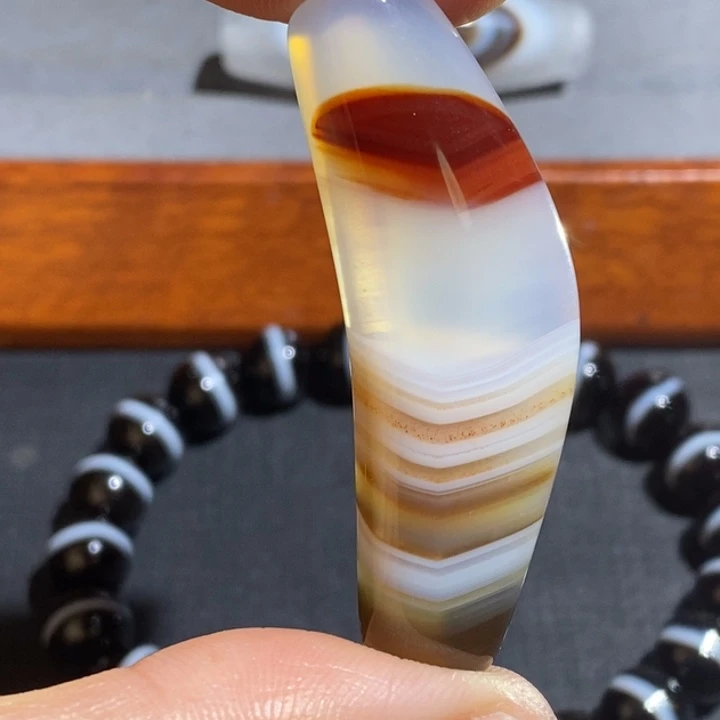 玛瑙/玉髓未镶嵌项链