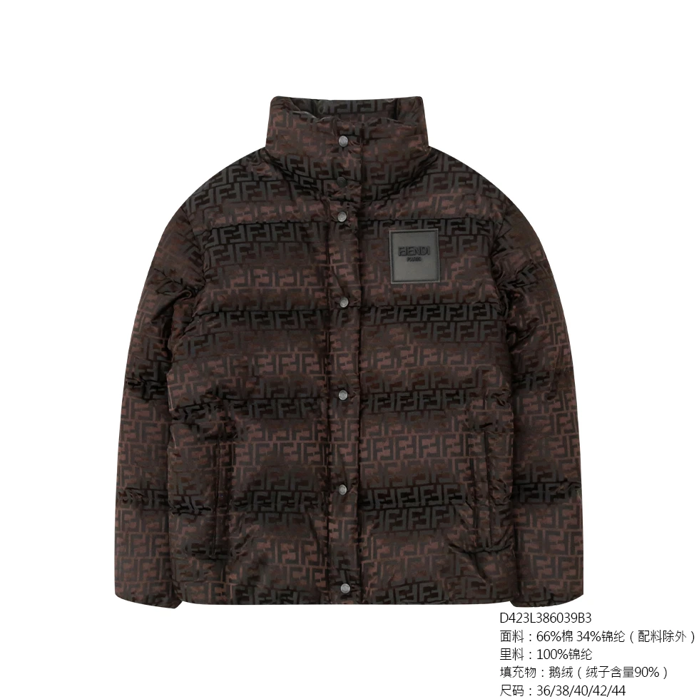 FENDILOR小怪兽25年秋冬款女士羽绒服 D423L386039B