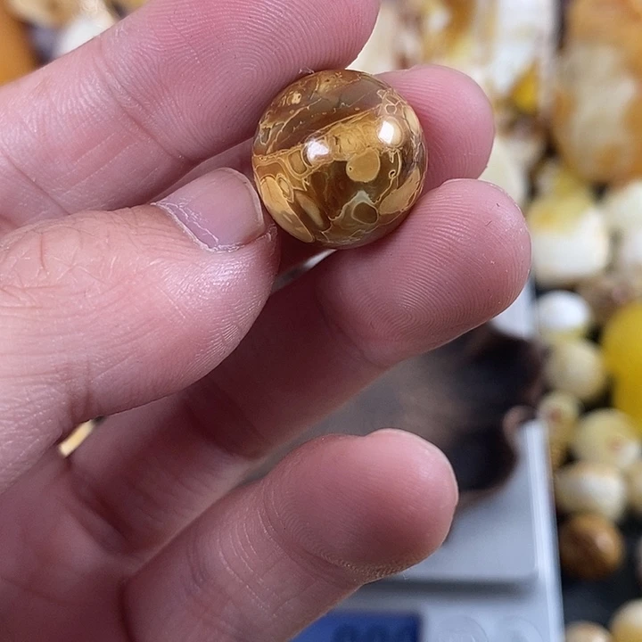 小***水琥珀未镶嵌裸石我