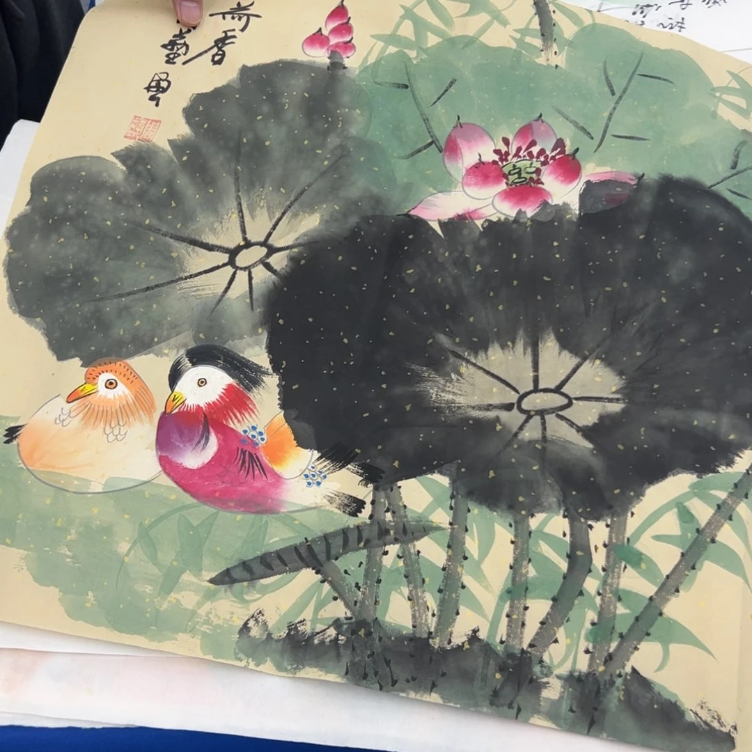 国画国画纯手绘作品